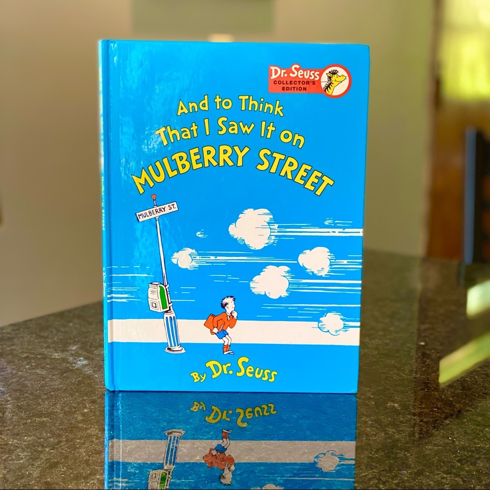 RARE collector's edition Dr Seuss and to think I saw it on Mulberry street book